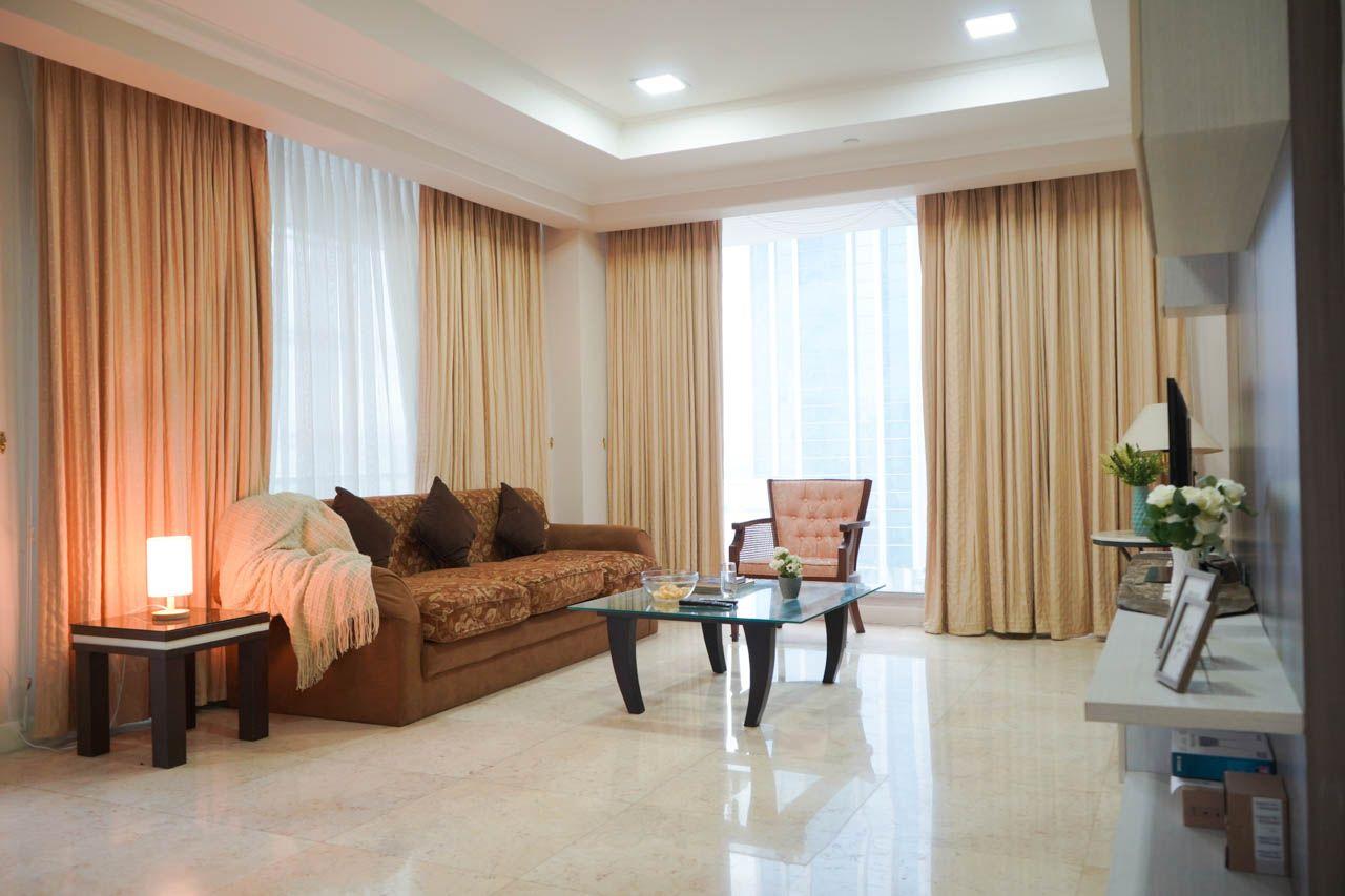Sewa Apartemen Istana Sahid Apartemen Tipe 3 Kamar Tidur di Lantai 9 ftae80
