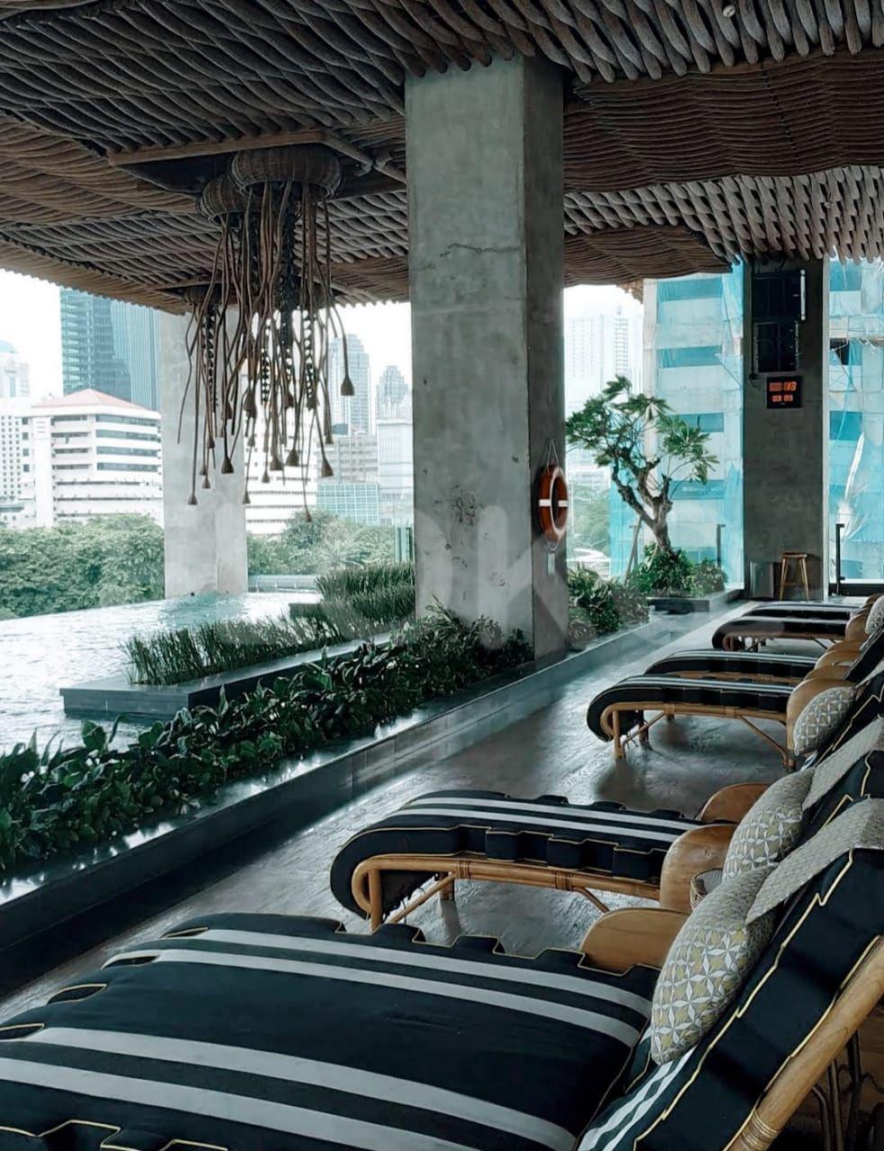 Sewa Apartemen Sudirman Suites Jakarta Tipe 1 Kamar Tidur di Lantai 20 fsua4d
