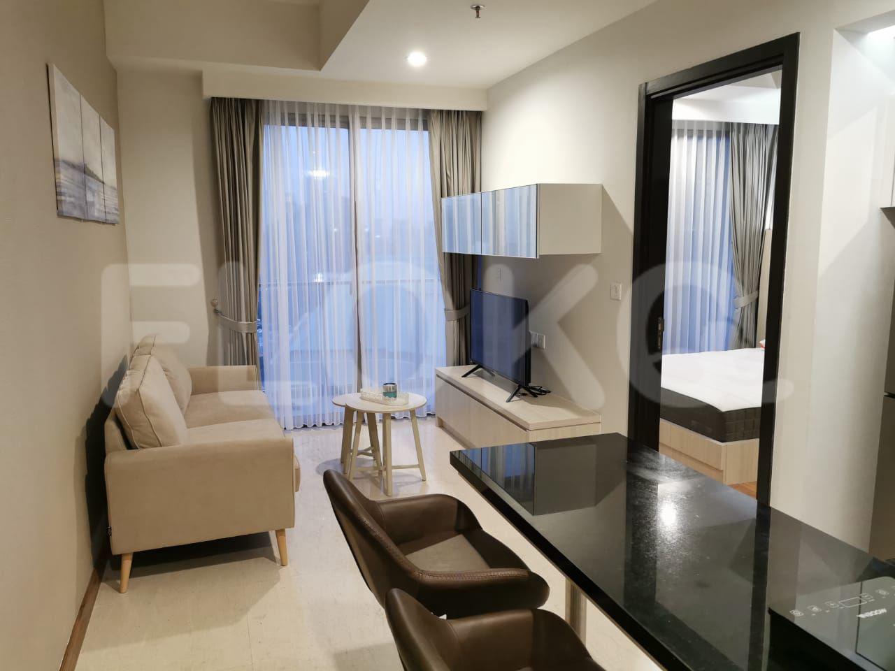 Sewa Apartemen Sudirman Hill Residences Tipe 1 Kamar Tidur di Lantai 15 fta6ab