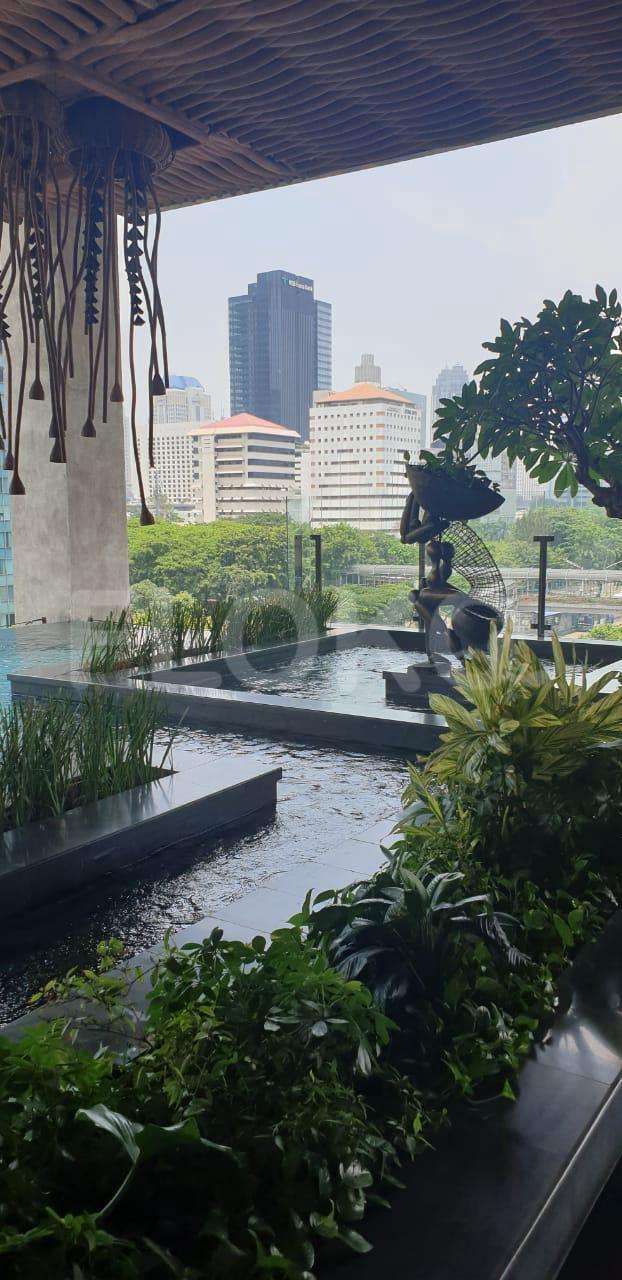 Sewa Apartemen Sudirman Suites Jakarta Tipe 2 Kamar Tidur di Lantai 16 fsu249