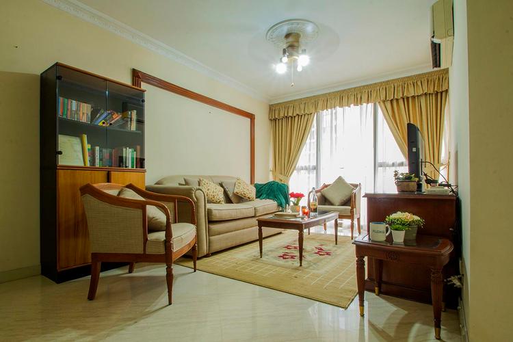 undefined Bedroom on 9th Floor for Rent in Taman Rasuna Apartment - queen-bedroom-at-9th-floor-f9c 4