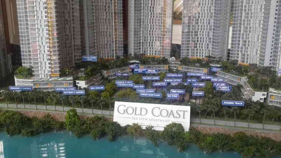Miniatur Gold Coast Apartemen