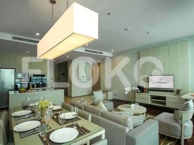 Sewa Bulanan Apartemen Fraser Residence Menteng Jakarta - 3BR di Lantai 15