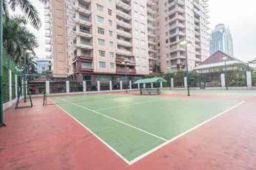 tennis court Istana Sahid Apartment