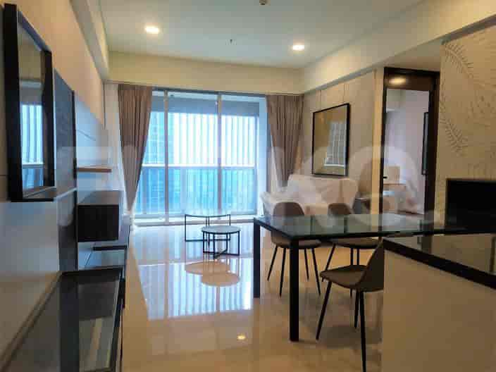 Tipe 2 Kamar Tidur di Lantai Tinggi untuk disewakan di The Masterpiece Condominium Epicentrum - fra87c 1
