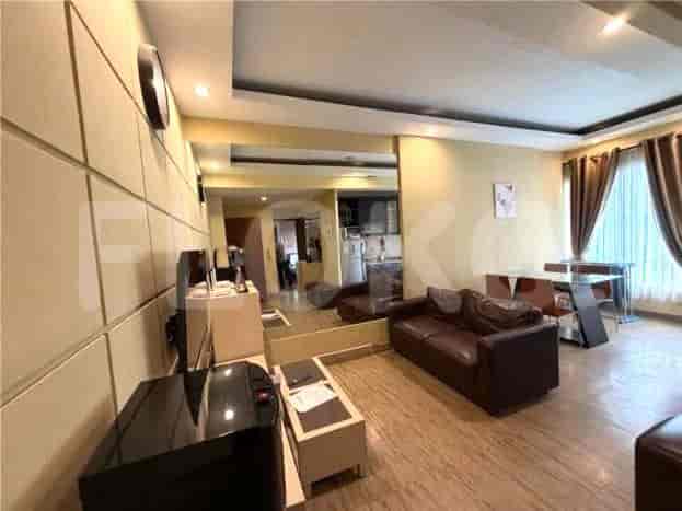 Tipe 2 Kamar Tidur di Lantai Rendah untuk disewakan di Sudirman Park Apartemen - fta418 1