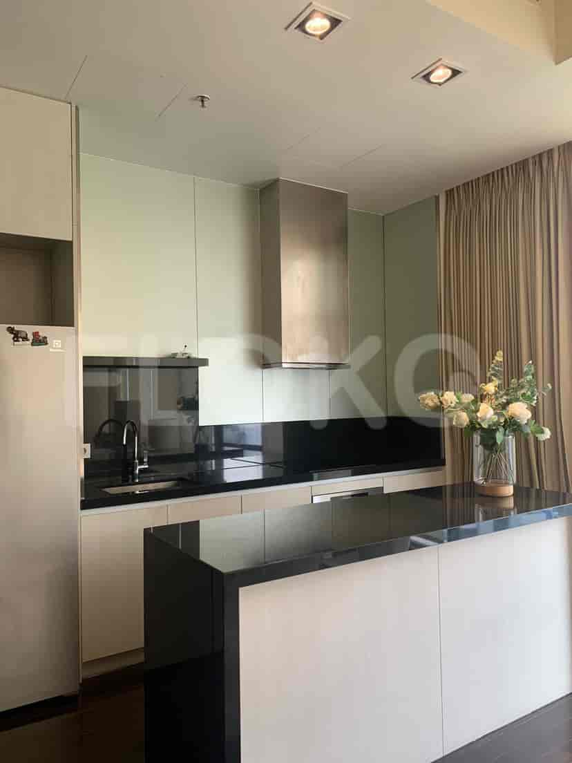 Modern kitchen with island and cabinetry.