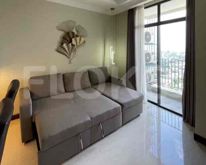 Tipe 2 Kamar Tidur di Lantai Menengah untuk disewakan di Permata Hijau Suites Apartemen - fpe079 1