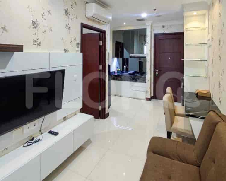 Tipe 1 Kamar Tidur di Lantai Rendah untuk disewakan di Permata Hijau Suites Apartemen - fpec2e 1