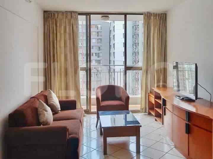 Tipe 2 Kamar Tidur di Lantai Rendah untuk disewakan di Taman Rasuna Apartemen - fku351 1