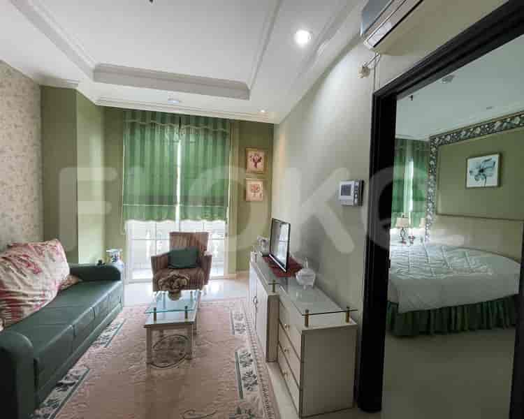 Tipe 1 Kamar Tidur di Lantai Menengah untuk disewakan di Bellezza Apartemen - fpe89d 1