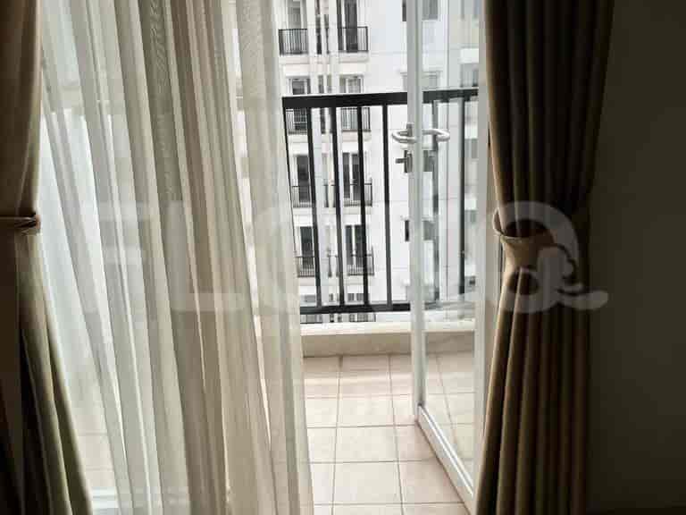 A balcony accessible from the living room.