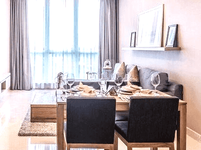 Furnished 1BR Apartment for Sale - APAa35, Low Floor, Senayan 2