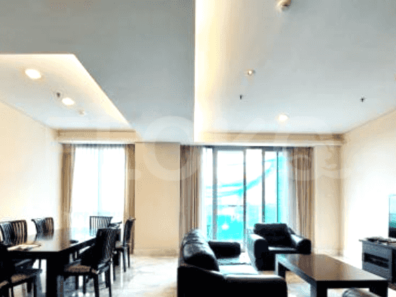 Apartemen 3-Kamar Tidur Dijual di Senayan City Residence - APAb75, Lantai Menengah 5