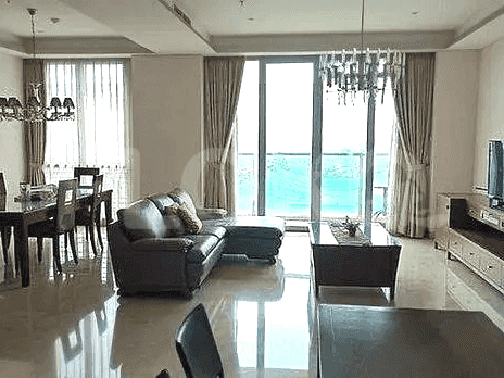 Apartemen 3 Kamar Tidur Eksklusif Dijual - APAf6cc3, Lantai Menengah, Senayan City Residence 1
