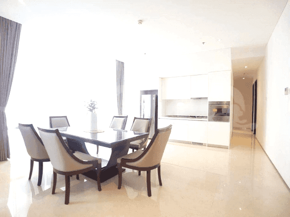 Apartemen Mewah 3 Kamar Tidur Dijual di Senopati Suites - APA5c5, Lantai Rendah 1