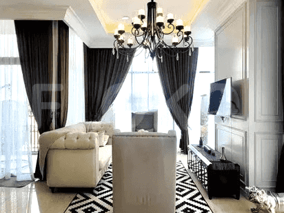Apartemen 3BR Berperabotan Lengkap Dijual - APAd2744, Lantai Rendah, Senopati Suites 1