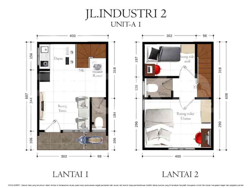 RHASd9d, 2-Bed Townhouse for Sale | Gunung Sahari 3