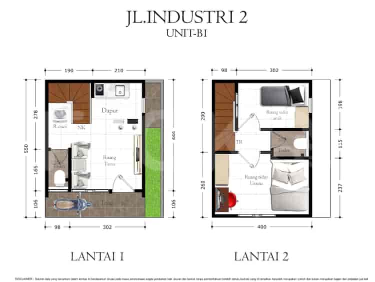 Dijual Rumah 2 BR, Luas 41 m2 di Jl Industri 2 Pasar Baru Jakarta Pusat, Pasar Baru - RHAS534 7