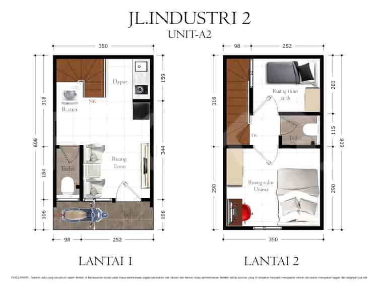 Dijual Rumah 2 BR, Luas 41 m2 di Jl Industri 2 Pasar Baru Jakarta Pusat, Pasar Baru - RHASaa3 6