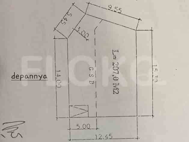 207 sqm, Land for Sale in Jl Sutera Flamboyan, Alam Sutera 3