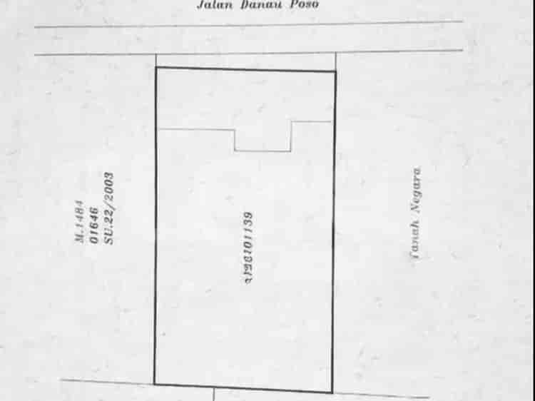255 sqm, Land for Sale in Jl Danau Poso, Bendungan Hilir - TNS926 2