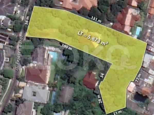 5873 sqm, Land for Sale in Jl Pejaten Barat Raya, Pejaten - TNS502 2