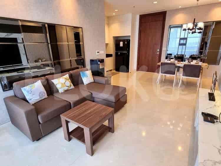 Tipe 2 Kamar Tidur di Lantai Tinggi untuk disewakan di The Elements Kuningan Apartemen - fkud7d 1