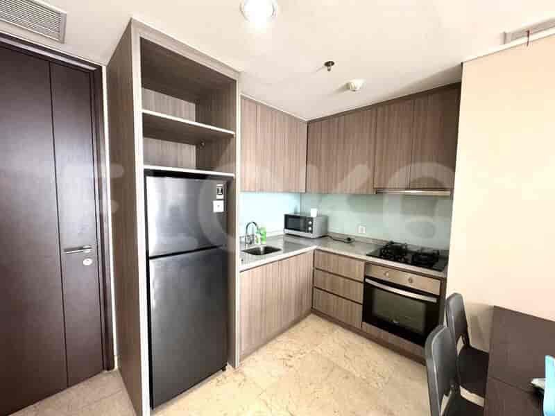 Modern kitchen with built-in appliances.
