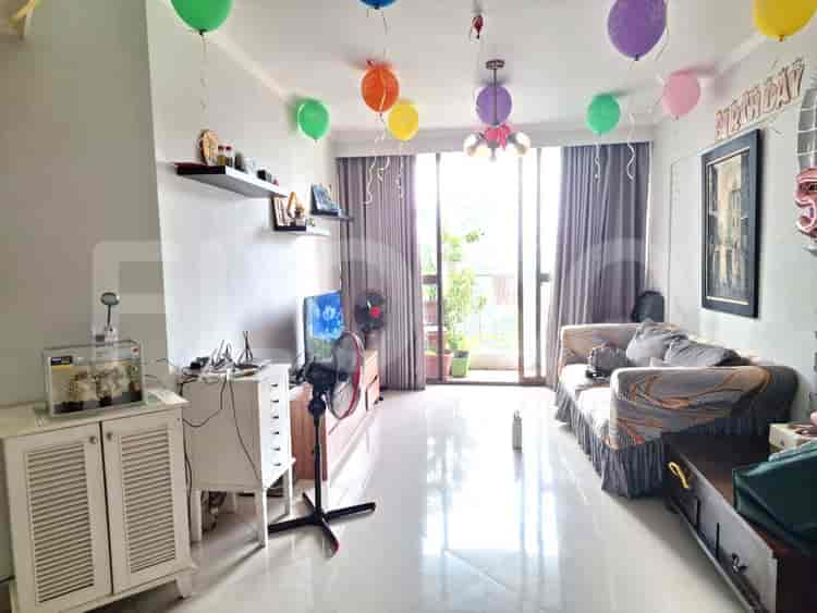 Tipe 2 Kamar Tidur di Lantai Rendah untuk disewakan di Taman Rasuna Apartemen - fku2cb 1