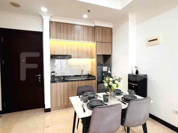 Tipe 2 Kamar Tidur di Lantai Menengah untuk disewakan di Permata Hijau Suites Apartemen - fpe000 3