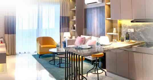 Ruang keluarga Paddington Heights Apartemen