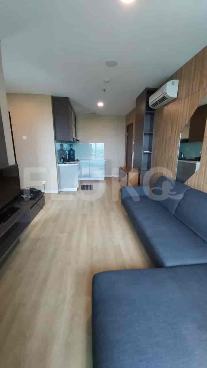 Tipe 2 Kamar Tidur di Lantai Menengah untuk disewakan di Brooklyn Alam Sutera Apartemen - fal88e 2