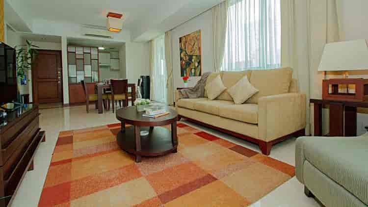 Tipe 1 Kamar Tidur di Lantai Menengah untuk disewakan di Casablanca Apartemen - ftec66 1