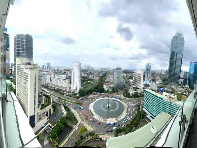 City view from the apartment.