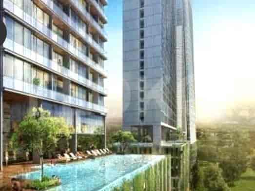 Tipe 2 Kamar Tidur di Lantai Tinggi untuk disewakan di Menteng Park - fmee14 6