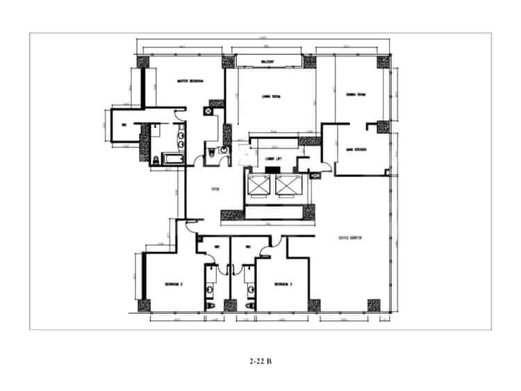 Tipe 4 Kamar Tidur di Lantai Tinggi untuk disewakan di Pacific Place Residences - fsc7c2 22