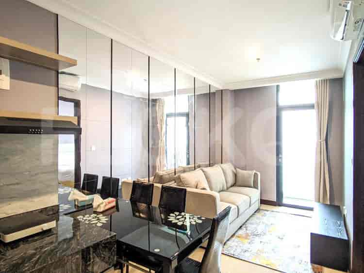 Tipe 1 Kamar Tidur di Lantai Tinggi untuk disewakan di Permata Hijau Suites Apartemen - fpe422 3