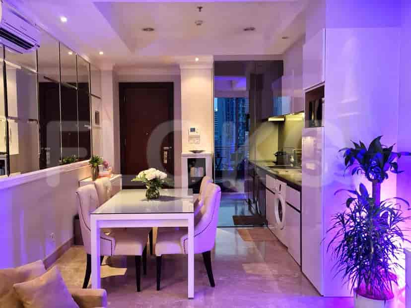 Kitchen with a table and chairs.