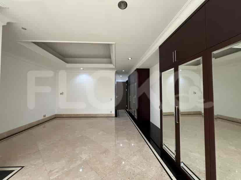 Another angle of the master bedroom, with more built-in wardrobes and a view.
