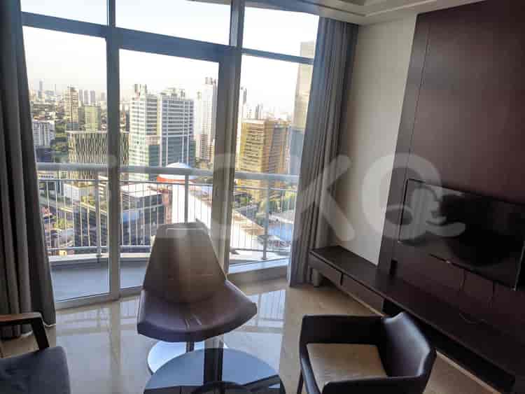 Tipe 2 Kamar Tidur di Lantai Tinggi untuk disewakan di South Hills Apartemen - fku633 1