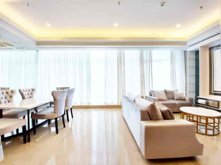 Tipe 3 Kamar Tidur di Lantai Tinggi untuk disewakan di South Hills Apartemen - fku828 1