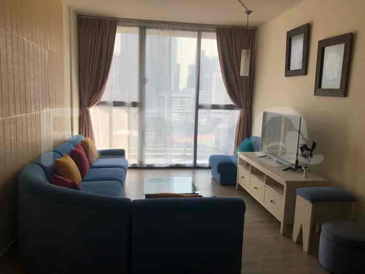 Tipe 2 Kamar Tidur di Lantai Rendah untuk disewakan di Taman Rasuna Apartemen - fku8cf 1