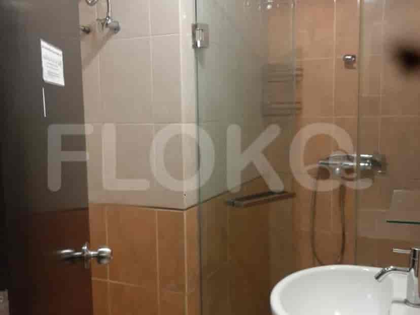 Bathroom with shower and sink.