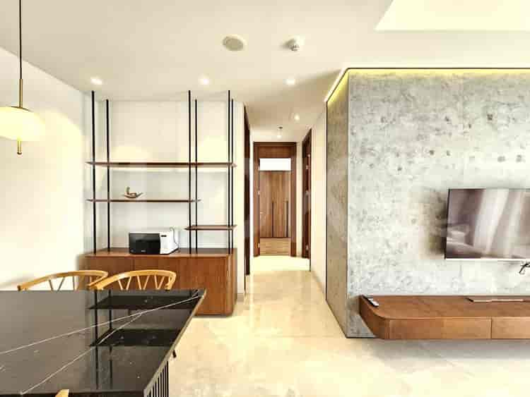 Tipe 2 Kamar Tidur di Lantai Rendah untuk disewakan di The Elements Kuningan Apartemen - fku3c3 1