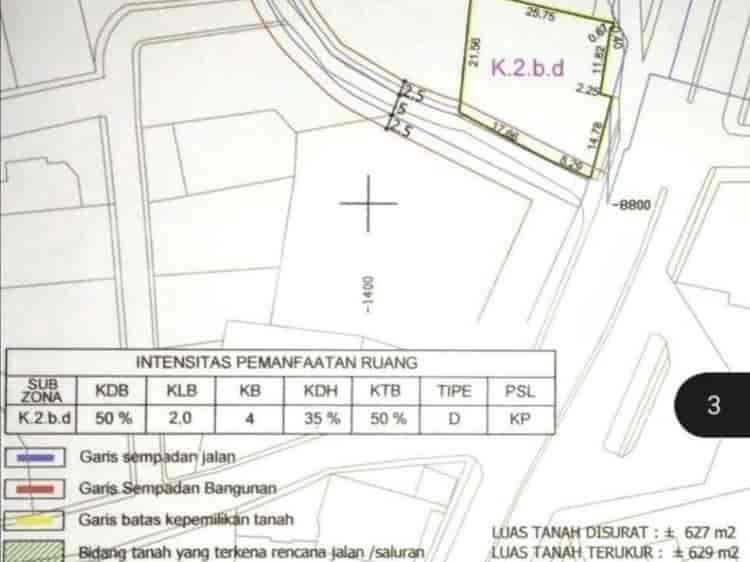 Disewakan Tanah Luas 629 m2 di Jl Raya Fatmawati, Fatmawati - TNRe1e 3