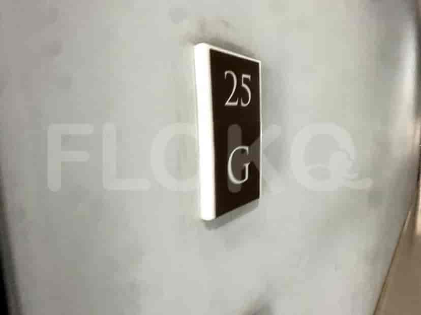 Apartment number on the wall.