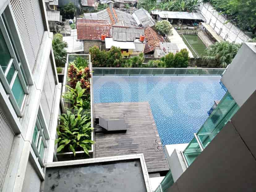 A pool from the view.