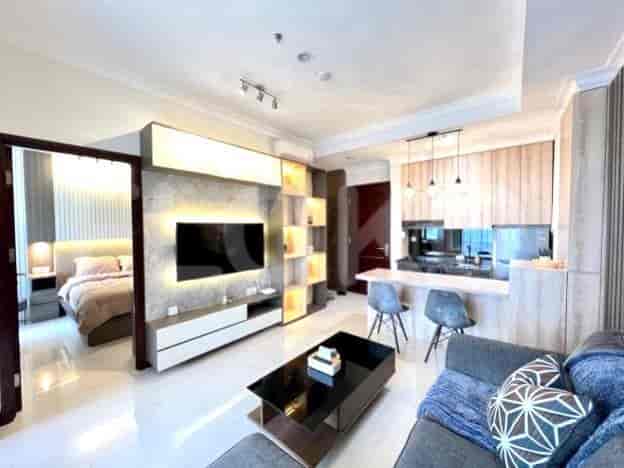 Tipe 2 Kamar Tidur di Lantai Rendah untuk disewakan di Permata Hijau Suites Apartemen - fpeef9 3