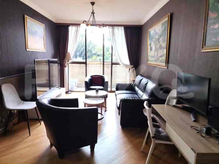 Tipe 2 Kamar Tidur di Lantai Rendah untuk disewakan di Taman Rasuna Apartemen - fku016 1